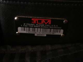 Tumi leather briefcase/laptop bag Model # 9660D3  