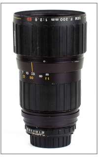 Angenieux DEM 200mm/f2.8 ED lens fit Nikon, 200/2.8  