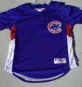 Chicago CUBS Youth Baseball Jersey S L XL NWT Majestic  