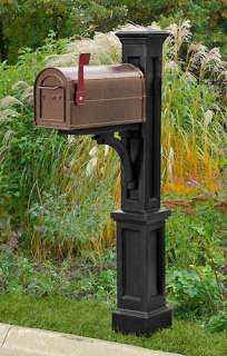 Newport Plus Vinyl Mailbox Post  