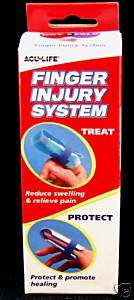 FINGER INJURY SYSTEM. REDUCE SWELLING & RELIEVE PAIN 079573105634 