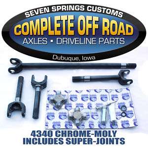 Front 1985 1988 Ford Dana 60 4340 Axle Kit A W26016  