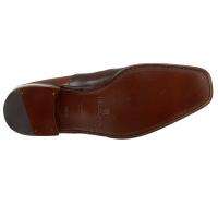 Mezlan Mens Newman Brown/Tan Leather Oxford Shoe 8M Retail Price $295 