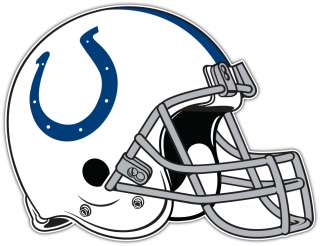 Indianapolis Colts NFL Helmet Football Bumper Window Sticker Decal 5 