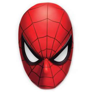 Maske Spiderman, 6 Stück aus Pappe 5201184099742  