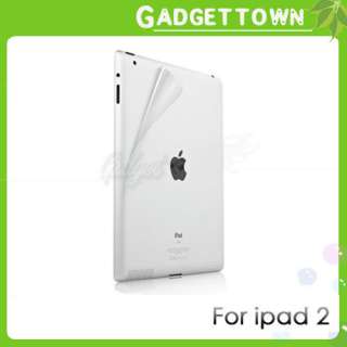 New Back Matte LCD Screen Cover Protector For iPad 2 / New iPad 3 US 