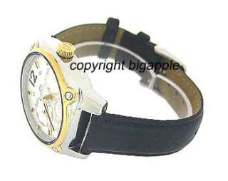 TOMMY HILFIGER DAY & DATE LEATHER MENS WATCH 1780869  