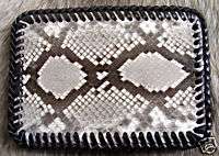 Vintage Snakeskin Snake Skin Belt Buckle  