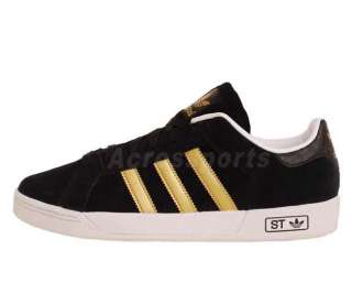 Adidas Originals Stripe ST Black Gold 2011 Casual Shoes G51322  