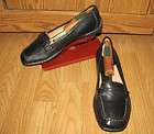 Sofft Black Flat Penny Loafers Womens 10N Int. 42