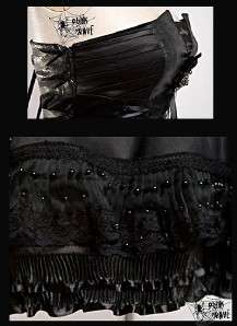 Gothic Lolita Corset Lace Puff Skirt Dress w/ Chocker B  