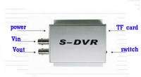Small Motion Detection CCTV Camera Video Recorder DVR  