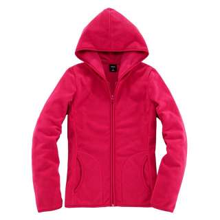   Polar Fleece Zipper Hoodie (Womens/Ladies)Red S M L XL #138538  