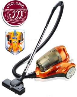 NEW ARRIVAL 2400W 5L BAGLESS VACUUM CLEANER IN GOLD  