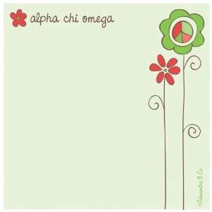  Alpha Chi Omega New Peace Sticky Notes