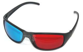 RED/BLUE ANAGLYPH 3D GLASSES FOR MOVIE GAME DVD BLURAY  