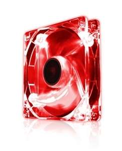 EZcool 120mm Fan Super Silent Red LED PC Case Fan  