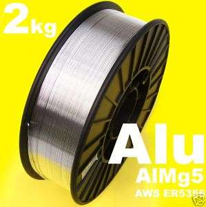 Rolle Alu Schweißdraht ALMG5 1,0 mm 2 kg Aluminium Schweißgerät 