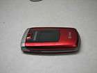 Samsung SGH A437 Cell Phone AT&T Cingular Bluetooth RED   Used