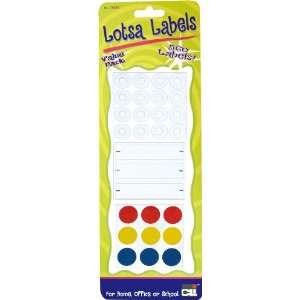 Charles Leonard Inc. Lotsa Labels Value Pack   320 Hole 