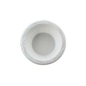  12 Ounces Round Plastic Bowls in White