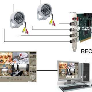   2 WIRELESS Camera DVR Security Surveillance System M56
