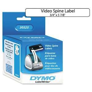  DYMO® VHS/Spine Labels for Label Printers, 5 7/8 x 3/4 