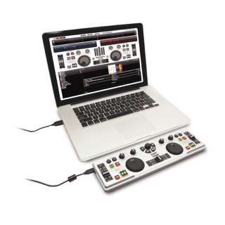 ION DJ2GO ULTRA PORTABLE USB COMPUTER DJ CONTROLLER SYSTEM MIDI 