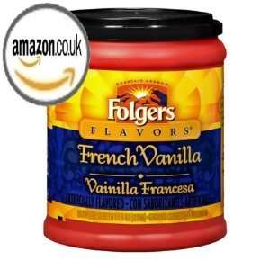 Folgers French Vanilla Coffee (326g / 11.5oz) Made in Canada  