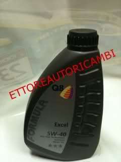 OLIO Q8 FORMULA EXCEL 5W 40 da 1lt  