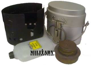 Swedish Army Trangia Stove with alu mess tins Unissued  