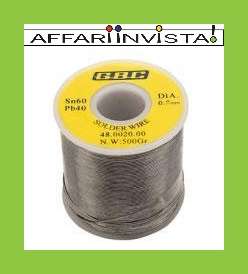 STAGNO 0.7mm 60/40 CONF. 500gr bobina  