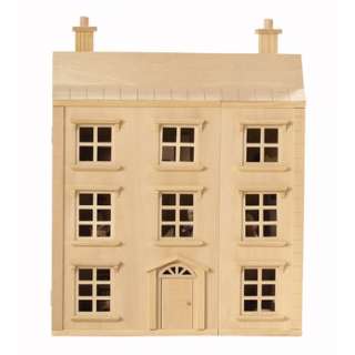 Brand New Wooden Dolls House with 100 Pieces   Dolls and Furniture 