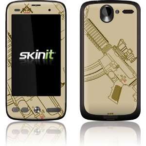  USA Military Weapon Gray skin for HTC Desire A8181 
