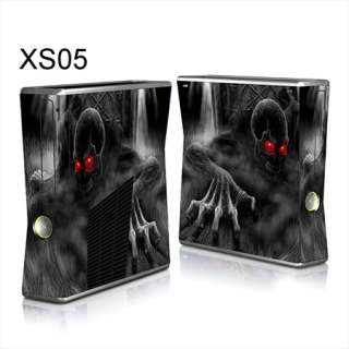 xbox 360 SLIM skin decal vinyl Fantasy Crawling Zombie  