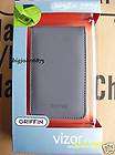 GRIFFIN Vizor Leather case GRY for iPod video 60GB NEW