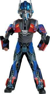 Transformers Optimus Prime Movie 3 D Deluxe Child Costume   Includes 