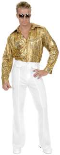 White Disco Pants Plus Adult   Includes one pair of white disco pants 