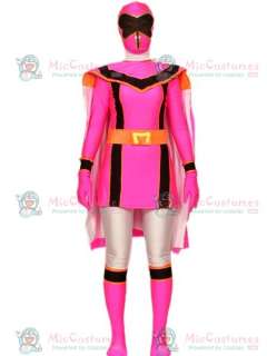 Power Rangers Spandex Lycra Super Hero Costume