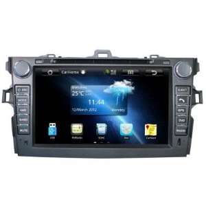 Car DVD GPS Player with digital touchscreen Navigation System In Dash 