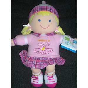   Baby Safe Pink Baby Girl University Plush Doll Lovey Toys & Games