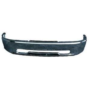    TKY DG40101B Dodge Ram Chrome Replacement Front Bumper Automotive