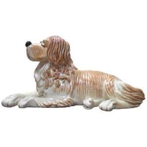   Retriever Bank Dog Statue Collectible 