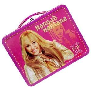   Disney Hannah Montana Tin Box Pop Star/ Pink and Purple Toys & Games