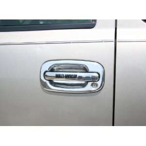   Silverado Harley Davidson Chrome Door Handle Covers   Lettering Style