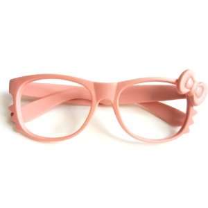  Hellokitty Bow Bowknot Women Girl Kawaii Glasses Frame Costume 