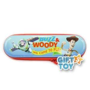   Disney Toy Story Buzz & Woody Tin Zipper Pencil Case