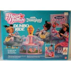   Heart Family Disneyland Dumbo Ride 1989 Mattel Toys & Games