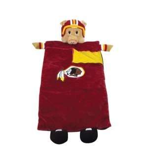 Washington Redskins NFL Plush Team Mascot Sleeping Bag (72)  