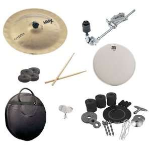   Kit, Cymbal Bag, Snare Head, Drumsticks, Drum Key, and Cymbal Felts